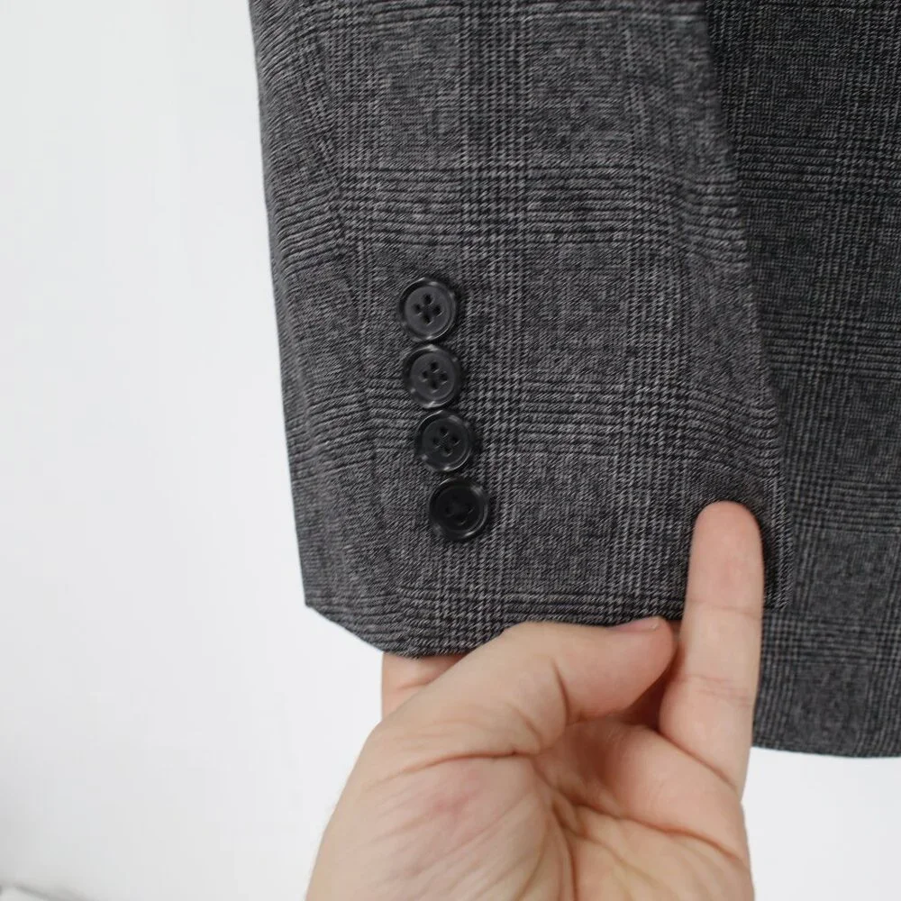 NWT Brooks Brothers Sport Coat Men's 41R Ethomas Regent 2 Button glen Plaid Wool